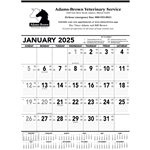 Triumph® Calendars Black & White Contractor Memo - SFI Certified