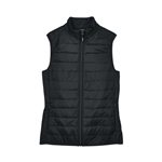 CORE365 Ladies' Prevail Packable Puffer Vest - Water-Resistant & Reflective