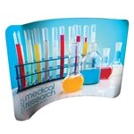 10' EuroFit Bow Floor Display Kit - Recycled Materials & Double-Sided