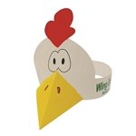 Chicken Visor - Paper Products - Laminated