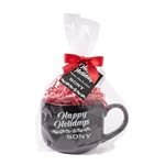 Mug & Hot Chocolate Bomb Gift Set - Ceramic