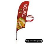 10.5' Value Razor Sail Sign Kit - Carbon Composite & Double-Sided