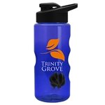 Mini Mountain – 22 oz Tritan™ Shaker bottle with Drink thru lid - BPA-Free & Dishwasher Safe