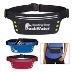 Running Belt With Safety Strip And Lights - LED & Reflective
