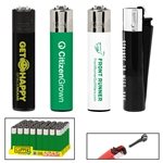 Clipper Refillable Flint Lighter - 3000 Lights