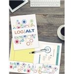 Full Color Paper Folder - Business Card Slot
