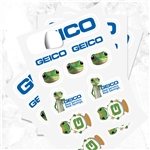 8 x 6 Sticker Sheets - Moisture Resistant