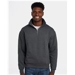 JERZEES - Super Sweats NuBlend® Quarter-Zip Cadet Collar Sweatshirt - Pill-Resistant