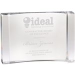 Bacia Concave Cut Block - Crystal