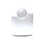 Trento Crystal Globe - Wave Base