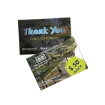 Pull Out Gift Card Holder Sleeve Printed Full Color - Paper Products