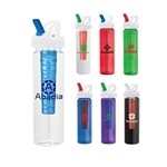 Laguna 32 oz PET Bottle with Flip Spout & Ice Stick - USA Made