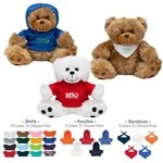 8 ½ Plush Big Paw Bear - HOODIE