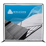 8.5' FrameWorx Banner Display Kit (600 Denier Polyester) - Tension Springs & Double-Sided Compatible