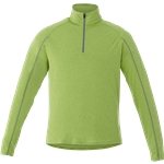 Men's TAZA Performance Knit Quarter Zip with Thumb Holes - Antimicrobial & Moisture Wicking