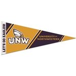 8 x 18 Premium Felt Pennant - With 1 printed Strip - Wrinkle Resistant