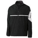 Holloway Unisex Weld 4-Way Stretch Warm-Up Jacket - Reflective & Multiple Pockets