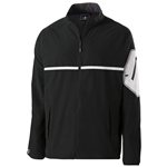 Holloway Unisex Weld 4-Way Stretch Warm-Up Jacket - Reflective & Multiple Pockets
