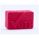 Pencil Top Stock Eraser- Vote