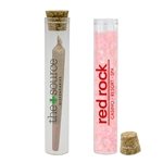 Glass Tube w/Cork - Airtight