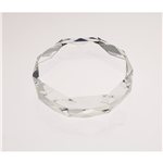 Rimini Gem Cut Crystal Paperweight