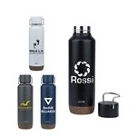 Perka® Cabrillo 24 oz Double Wall, Stainless Steel Water Bottle - Temperature Control & Copper Lined
