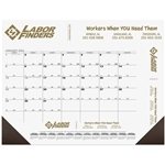 Calendar Desk Pads (21 3/4 x 17) One Color Imprint