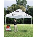 10' Standard Tent Kit (Full-Color Imprint, 4 Locations) - Weather-resistant & Portable