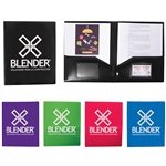 Pocket Folder - 60 Sheet Capacity & Card Holders