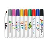Chisel Tip Dry Erase Marker with Full Color Decal - USA Made - Non-Toxic