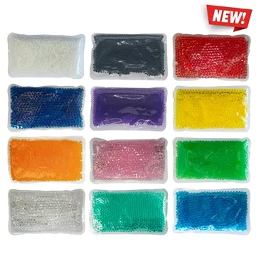 Gel Beads Hot/Cold Pack Rectangle - Reusable & Moldable