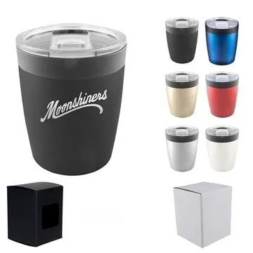 Image of 100 Promotional 8 Oz Mini Tumbler - Stainless Steel & BPA Free