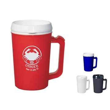 22 oz Thermo Insulated Mug - USA Made & BPA Free