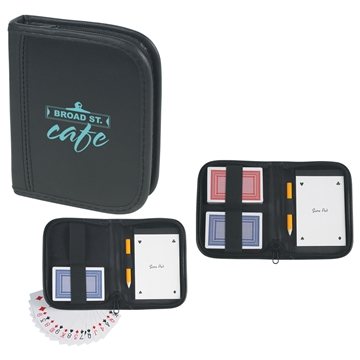 Playing Card Set - Zippered & Notepad
