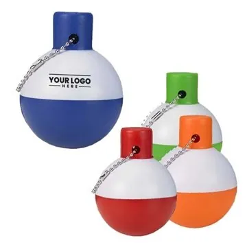 Image of 250 Customized Fishing Bobber Floater Key Tag - Foam & Floating