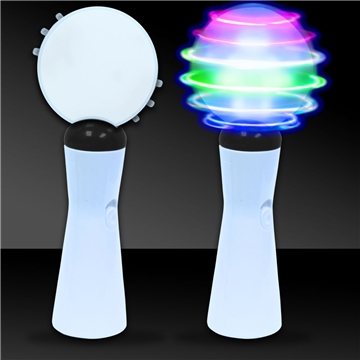 9 LED Coin Spinner Wand - Color Changing & Battery Included