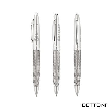 Image of 13 Promotional Armour I Bettoni Ballpoint Pen - Brass & Woven ...