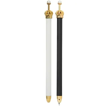 Image of 150 Custom Crown Pen (metal) - Click Action & Pearl Top