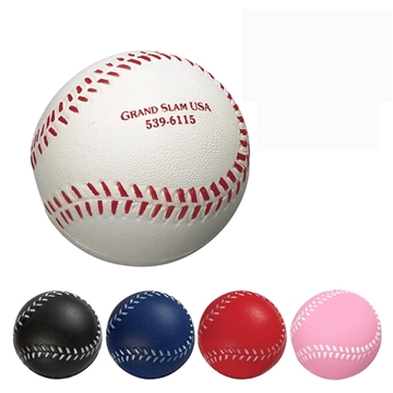 Baseball Shape Stress Reliever - Polyurethane