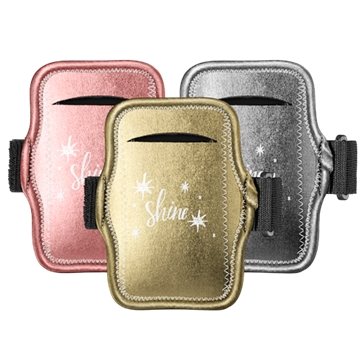 Jogstrap Metallic Neoprene Smartphone/Ipod Holder - Adjustable