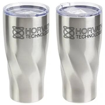 Image of 25 Custom Helix 20 oz Vacuum Insulated Stainless Steel Tumbler - ...