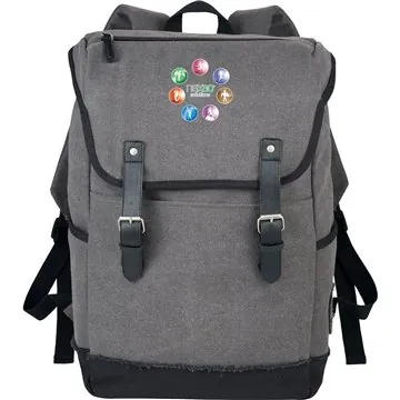 Image of 20 Promotional Field & Co. Hudson 15" Computer Backpack - Canvas & ...