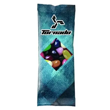 Image of 250 Promotional Full Color Tube DigiBag With Jelly Belly