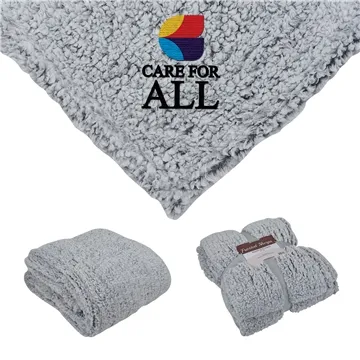 St. Cloud 50 x 60 Frosted Sherpa Blanket