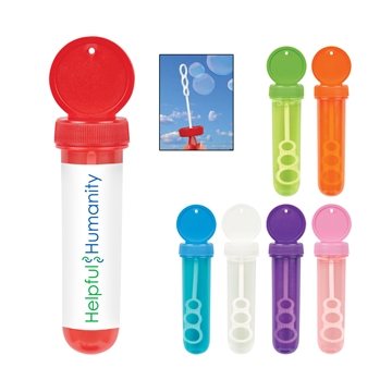 Image of 250 Customized 1 oz Tube Bubble Dispenser