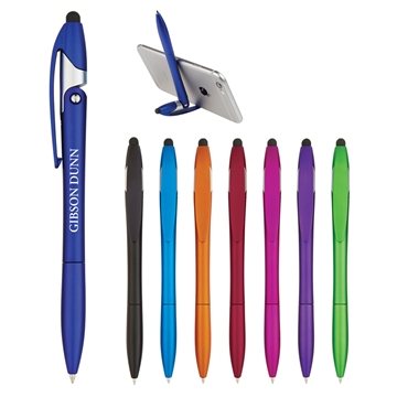 Yoga Stylus Pen And Phone Stand - Twist Action
