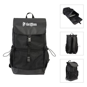 Tacoma Backpack - Laptop Compatible & Memory Polyester