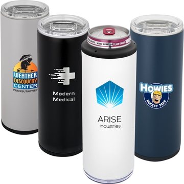 12 oz Urban Peak® 2-in-1 Slim Vacuum Can Tumbler - Copper Lined & Powder Coated