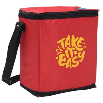 Chill By FlexiFreeze® 12-Can Cooler - USA Made & Removable Ice Sheets