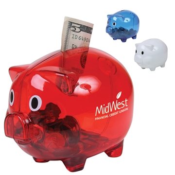 Image of 150 Customized Piggy Bank - Twist-Off Cap